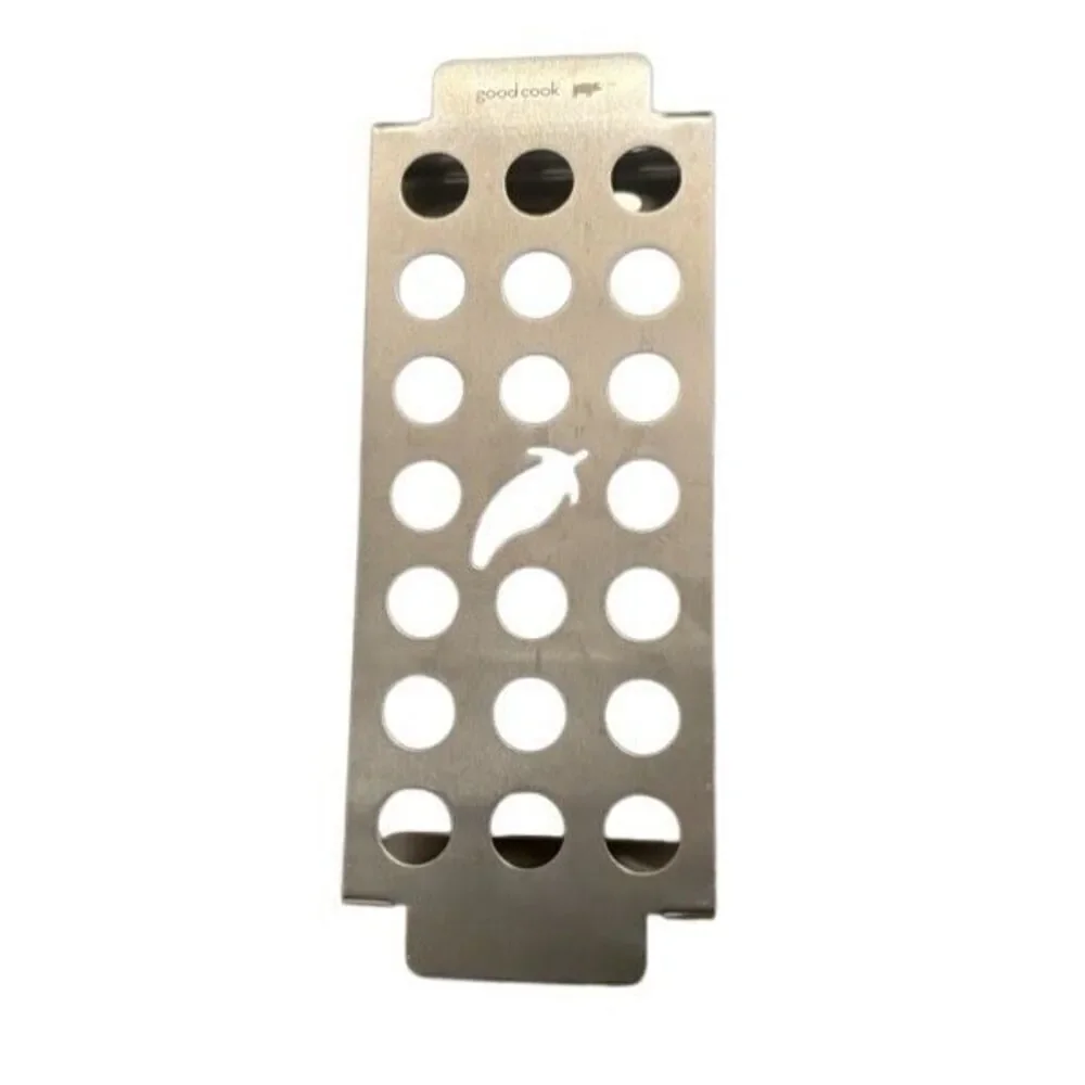 Good Cook Stainless Steel Jalapeno Pepper Rack Holds 20